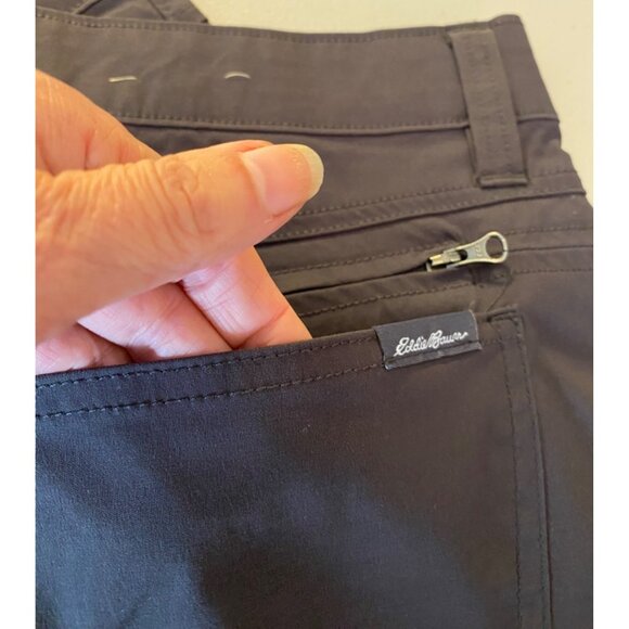 Eddie Bauer Mens 36x32 Gray Pants Stretch Nylon/Spandex Blend - Picture 8 of 13